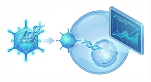 CAR-T and CRISPR systems integrated into a digital circuit